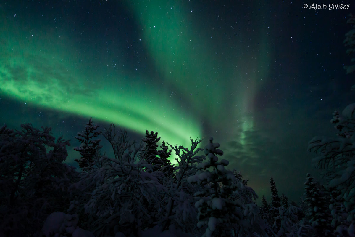 Voyage, Laponie, étoiles, aurora borealis, photo, aventure, rêve, finlande, découverte, Alain Sivisay, Ninaah Bulles, blog voyage