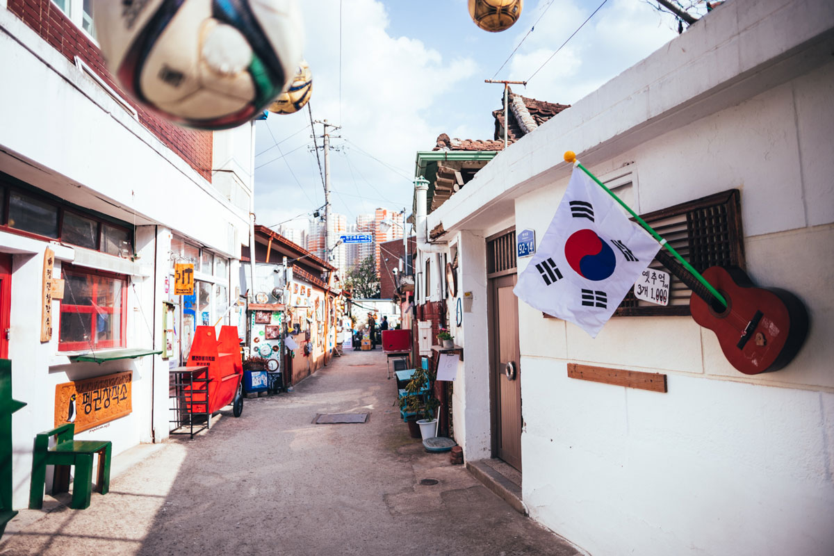 Gwangju, coree du sud, south korea, penguin village, voyage, travel, info pratique, ninaah bulles