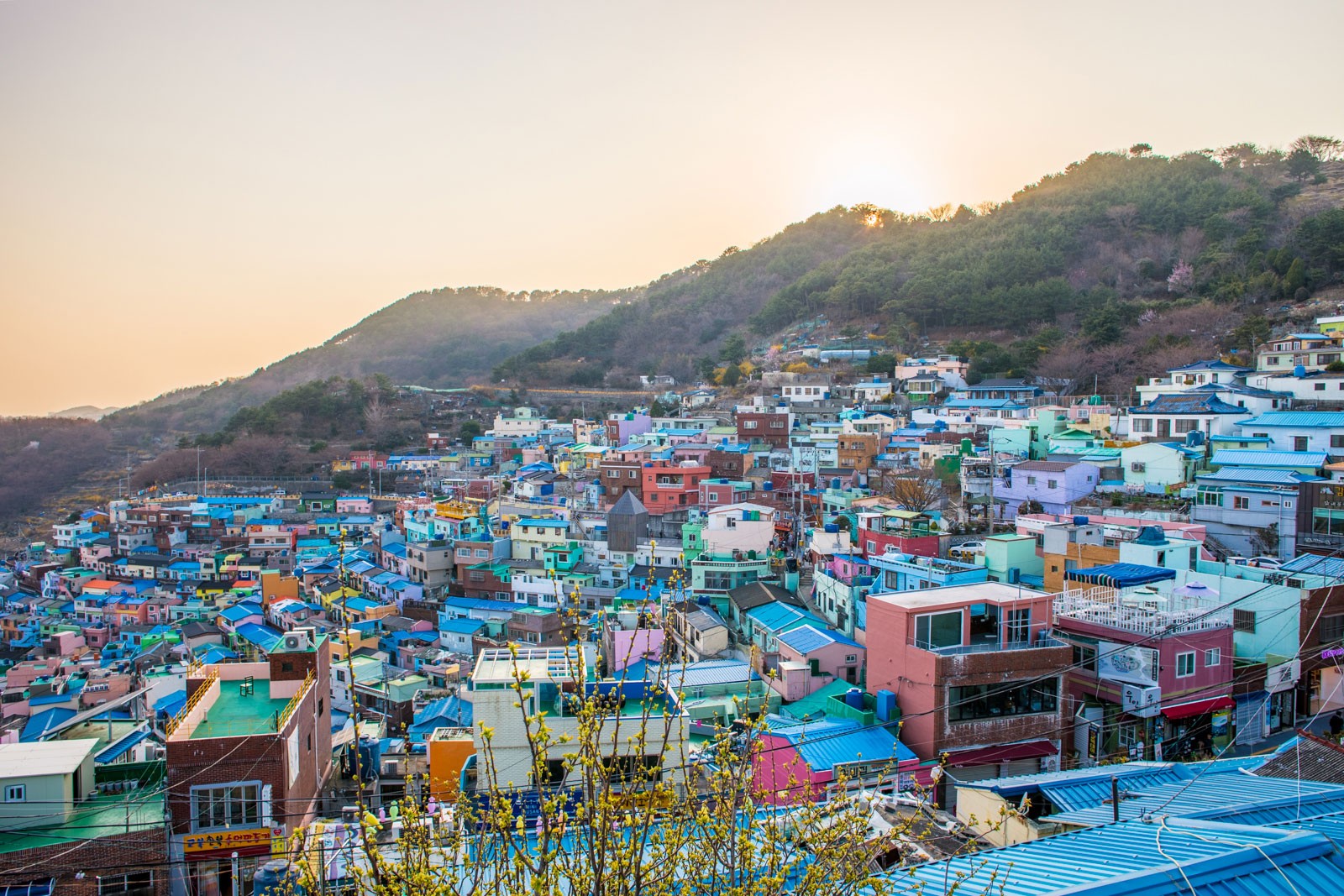 corée du sud, Gamcheon cultural village, busan, korea, visite korea, voyage, travel, decouverte, visite, street art, ninaah bulles