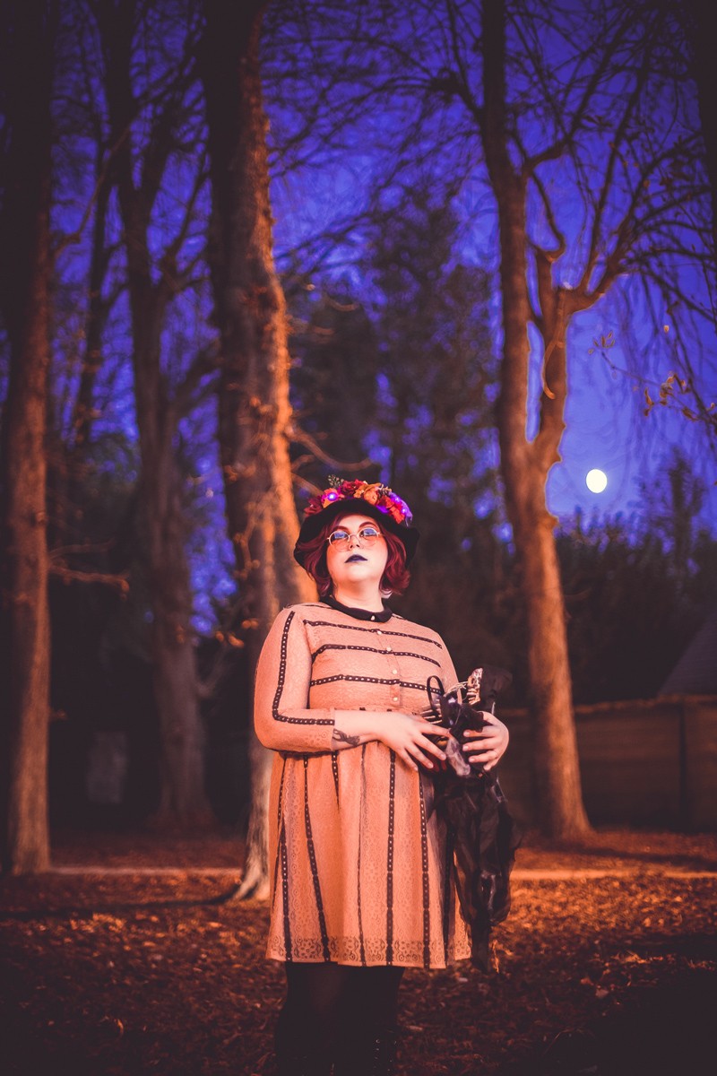 ninaah bulles, sorcière, costume, grande taille, plus size, eva trends, halloween, blog, ronde, witch
