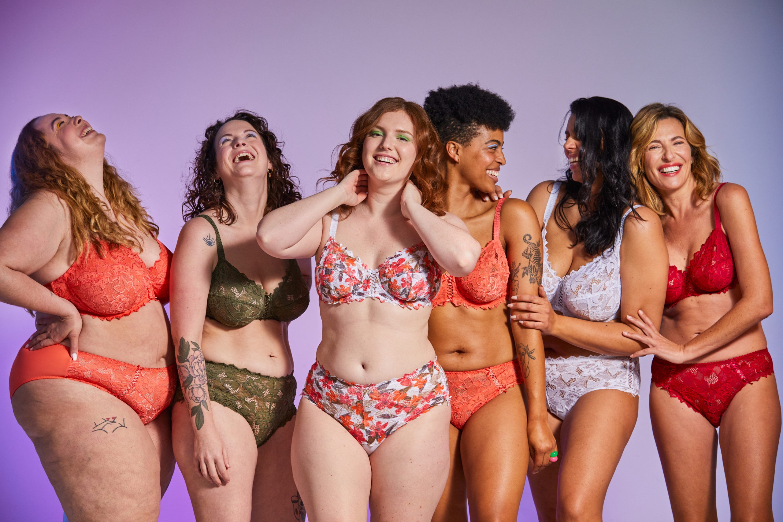 Shop the fun and colourful lingerie Oups! By Sans Complexe